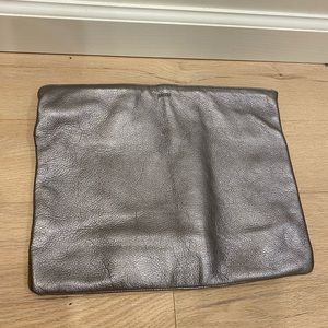Baggu leather clutch
